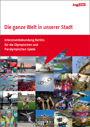 Cover zur Interessenbekundung Berlins f&uuml;r die Olympischen und Paralympischen Spiele