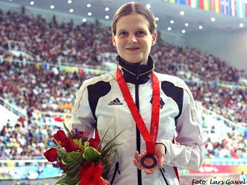 Bronze �ber 100m Freistil - by Lars Gawel